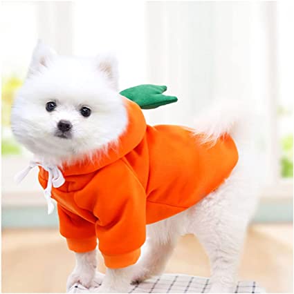 Fleece Fruit Hoodies Pet Dogs Costume