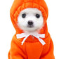 Fleece Fruit Hoodies Pet Dogs Costume