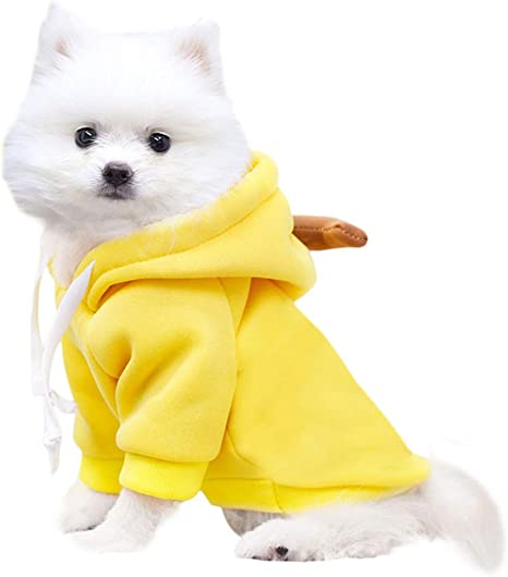 Fleece Fruit Hoodies Pet Dogs Costume