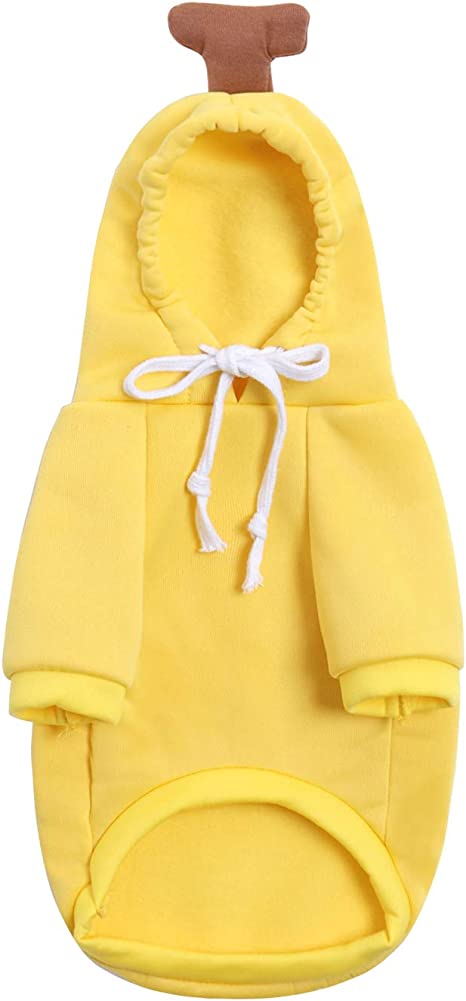 Fleece Fruit Hoodies Pet Dogs Costume