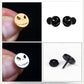 Jack Skellington Titanium Steel Round Cake Earrings