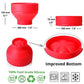 Microwave oven foldable Silicone popcorn bucket