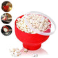 Microwave oven foldable Silicone popcorn bucket