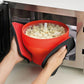 Microwave oven foldable Silicone popcorn bucket