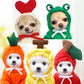 Fleece Fruit Hoodies Pet Dogs Costume