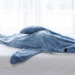 Shark Blanket Adults Flannel Hoodie Sleeping Bag Wearable Loose One Piece Pajamas