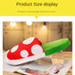 Super Mario Piranha Plants Plush Funny Slippers Loafer with Pipe Pot Holder