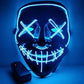 Halloween EL glow mask Black light cold mask KTV dance party LED mask