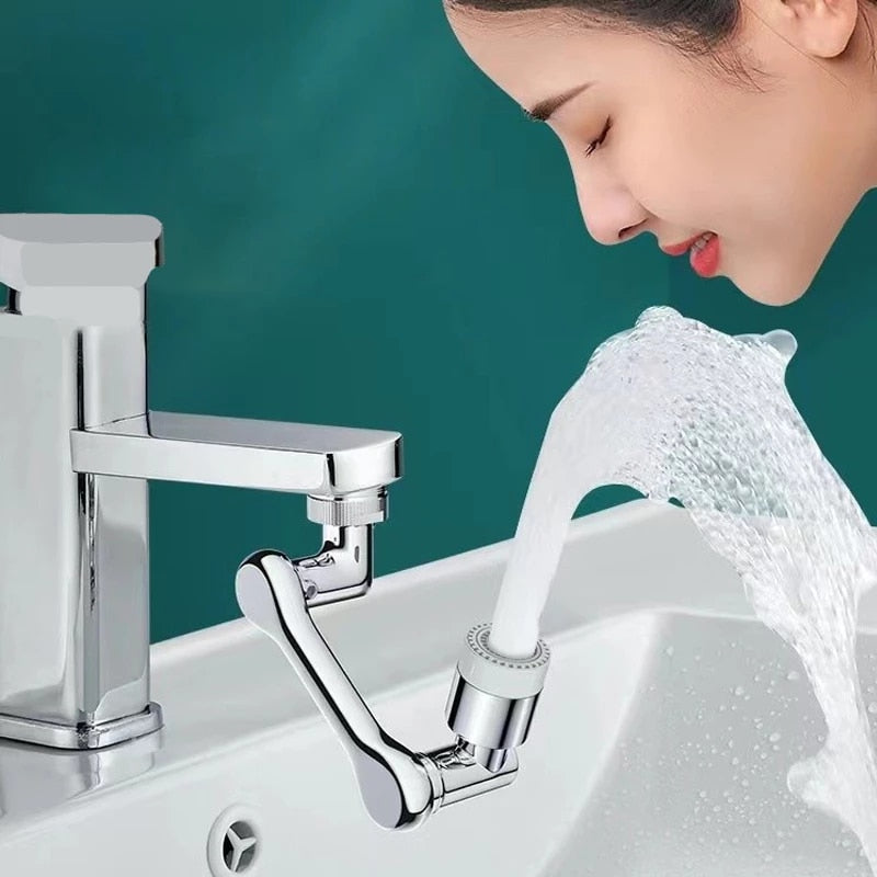 1080° Rotatable Bathroom Faucet Water Saving Filter