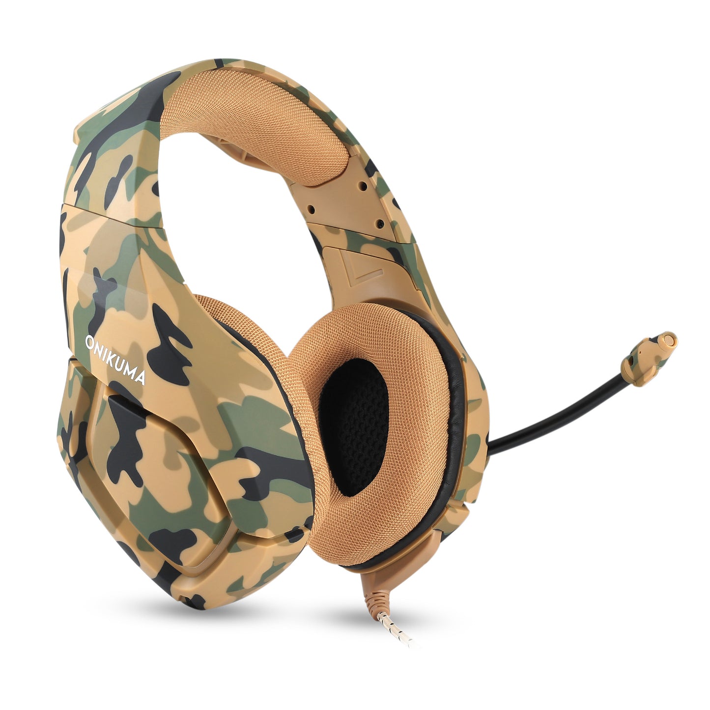 ONIKUMA K1 Camouflage Gaming Headset Wired For Computer/PS4/PC/Moblie Phone/ Xbox/Tablet Earphones with Mic