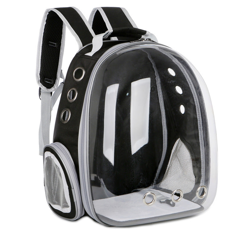 Transparent Outing Portable Space Cat Backpack