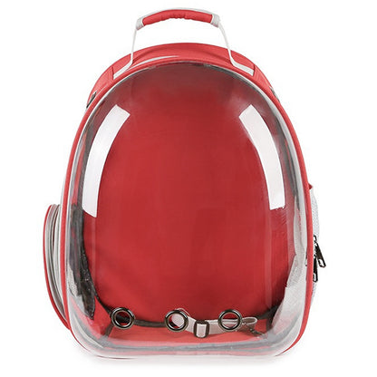 Transparent Outing Portable Space Cat Backpack