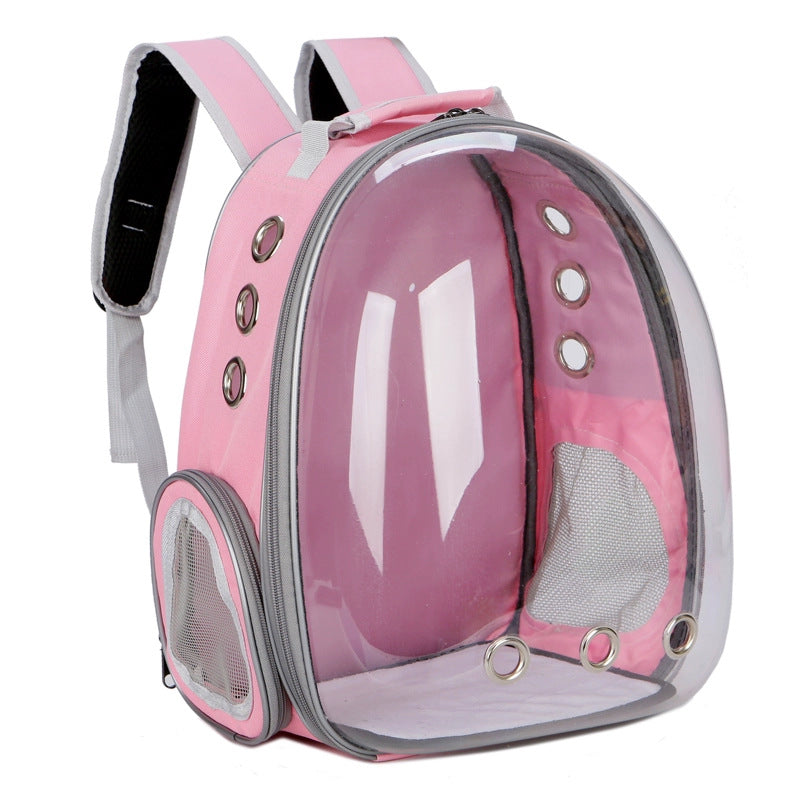 Transparent Outing Portable Space Cat Backpack