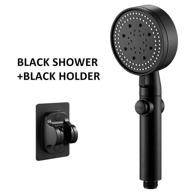 High Pressure Shower Head with 5 Spray Mode