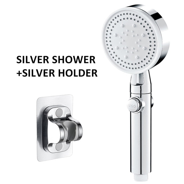 High Pressure Shower Head with 5 Spray Mode