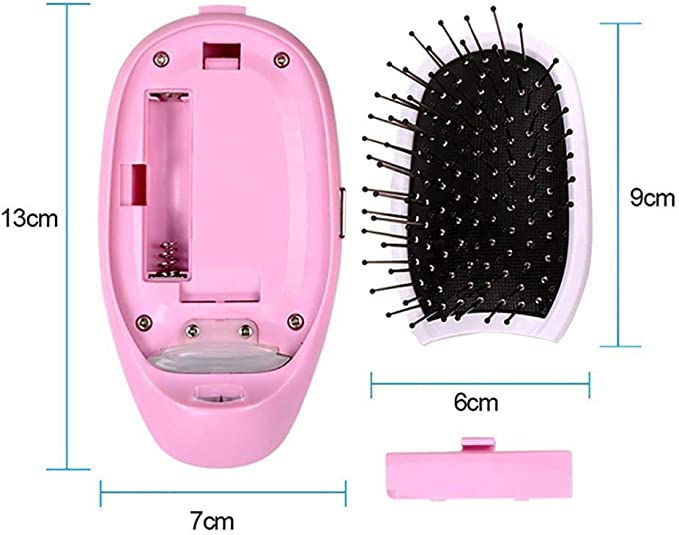 Negative ion electric hairdressing massage comb