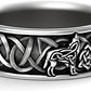 Retro Wolf Totem Rings, Norse Viking Wolf Ring