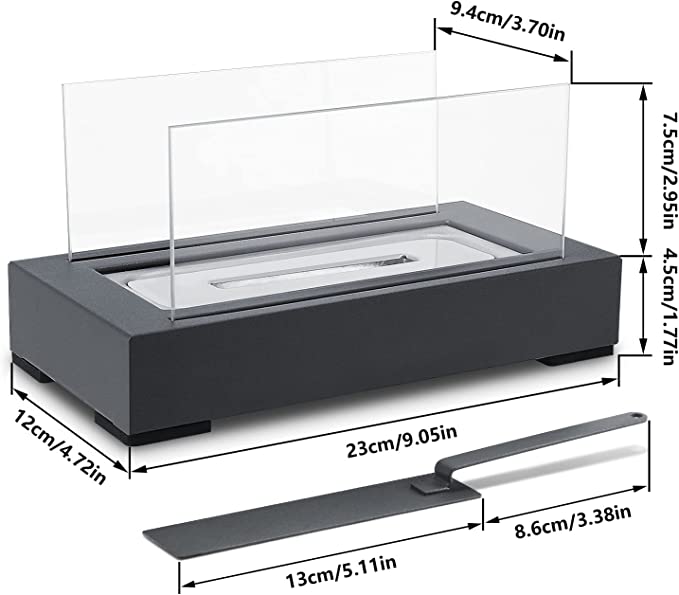 Tabletop Portable Ethanol Fireplace