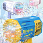 69 Holes Electric Bubble Gun Rocket Soap Bubbles Machine Gun