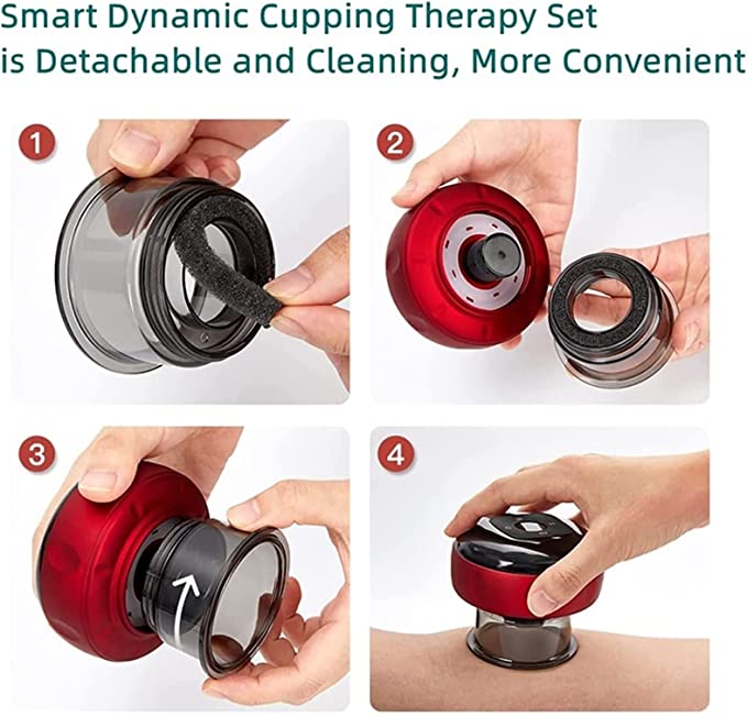 Intelligent vacuum cupping scraping instrument