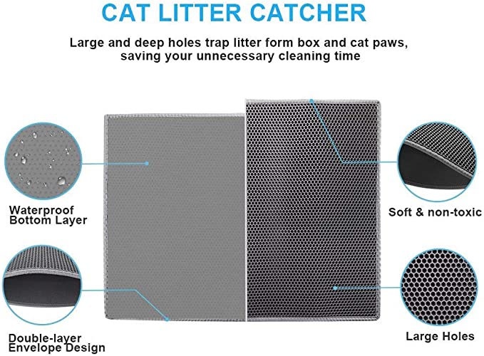 Cat litter mat