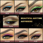 Eyeliner sticker glitter invisible adhesive eyeliner sticker with eyelashes