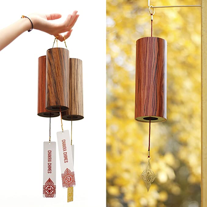 Natural Bamboo Wind Chimes Meditation Chord Windchime Wind Bell