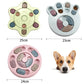 Dog Puzzle Toys Slow Feeder Increase IQ Interactive Turntable Toy Food Dispenser Slowly Eating Bowl Pet Cat Dogs Training Game