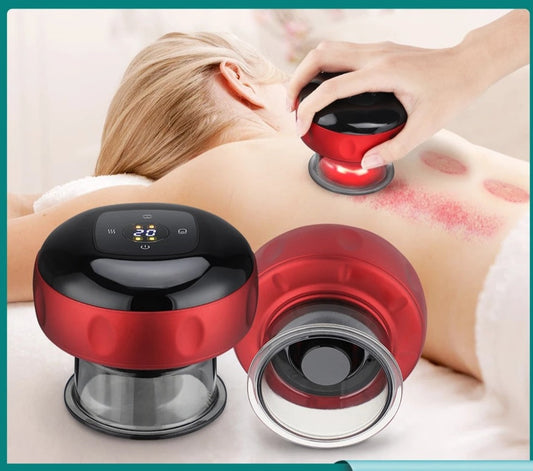 Intelligent vacuum cupping scraping instrument