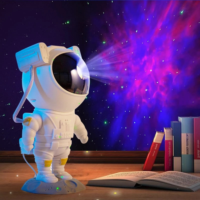 Galaxy Star Projector Starry Sky Night Light Astronaut Lamp