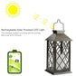 LED Solar  Flameless Candle Hanging Lanterns Waterproof