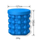 Portable Silicone Ice Bucket Silicone Ice Cube Mold