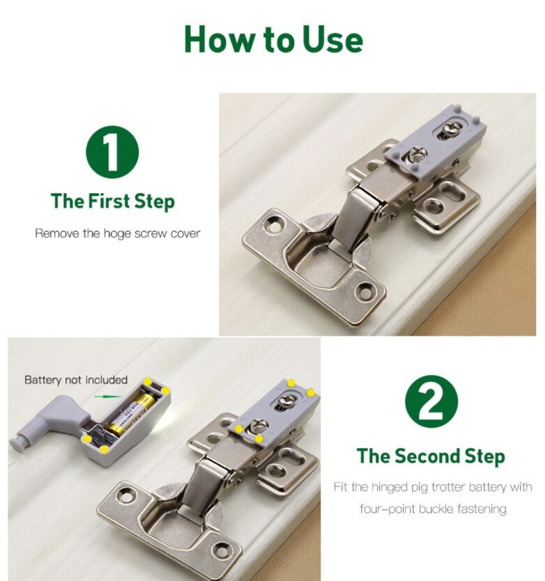 Sensor Inner Hinge Lamp For Cupboard Closet Kitchen