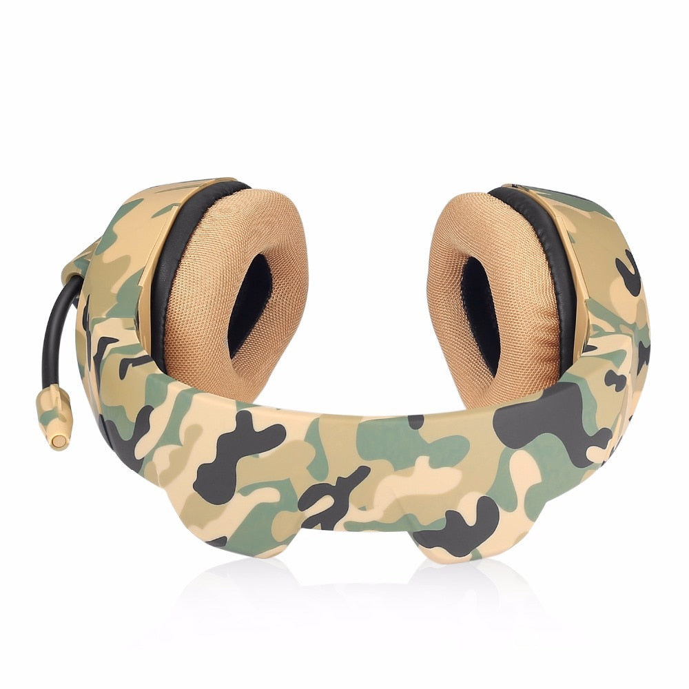 ONIKUMA K1 Camouflage Gaming Headset Wired For Computer/PS4/PC/Moblie Phone/ Xbox/Tablet Earphones with Mic