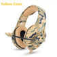 ONIKUMA K1 Camouflage Gaming Headset Wired For Computer/PS4/PC/Moblie Phone/ Xbox/Tablet Earphones with Mic