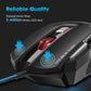 Wired Gaming Mouse RGB Silent Mouse 5500 DPI Ergonomic Mouse With LED Backlight