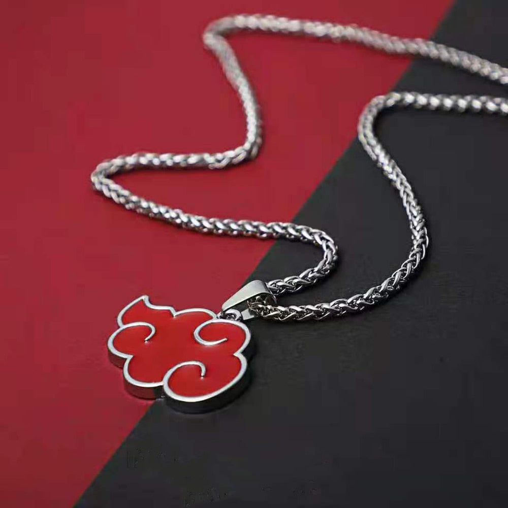 Akatsuki Red Cloud Pendant Necklace