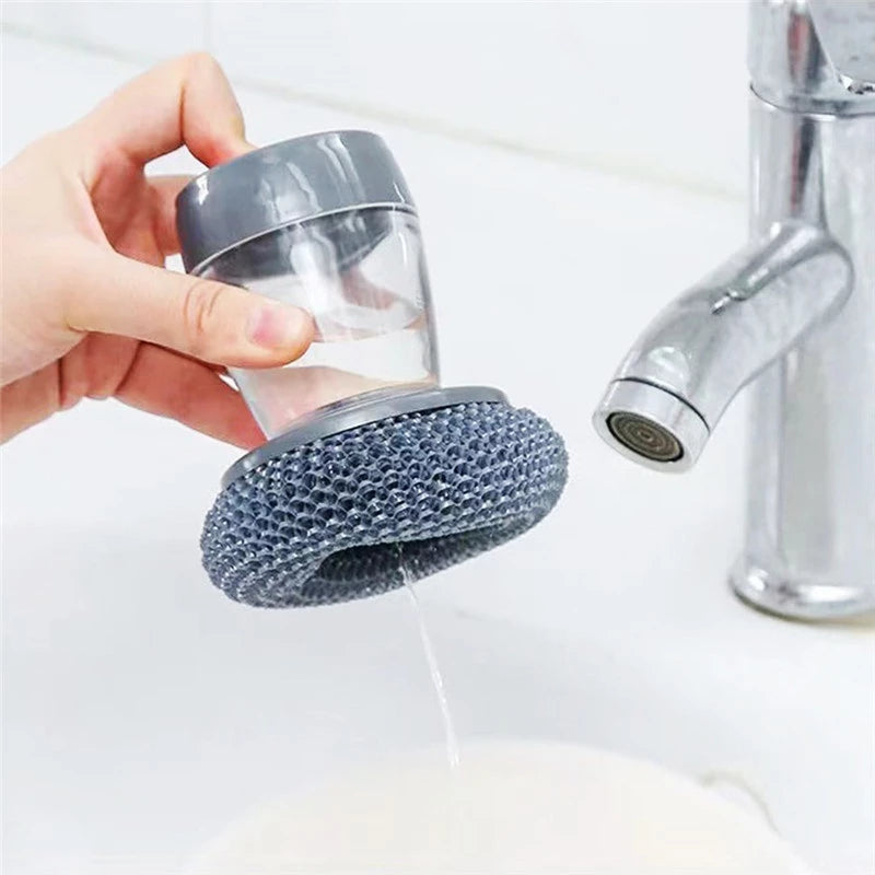 Soap Dispensing Dishwashing Brush