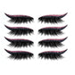 Eyeliner sticker glitter invisible adhesive eyeliner sticker with eyelashes