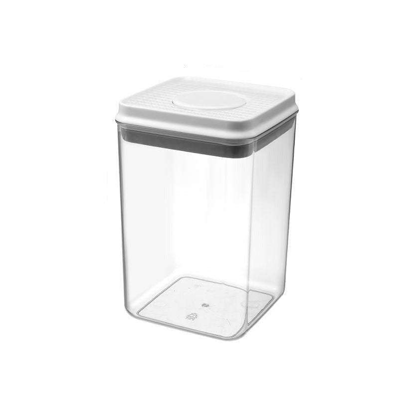 Vacuum fresh-keeping box press-type plastic sealed tank kitchen storage tank