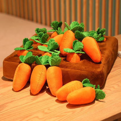 Pulling Up Carrots Plush Toy Pet Dog Toys