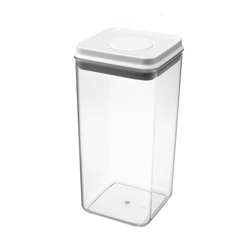 Vacuum fresh-keeping box press-type plastic sealed tank kitchen storage tank