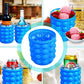 Portable Silicone Ice Bucket Silicone Ice Cube Mold