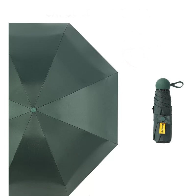 Light and Small Mini Umbrella with Cute Case