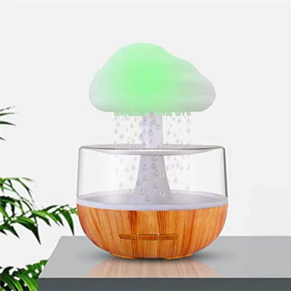 Raindrop Rain Cloud Household Colorful Essential Oil Humidifier