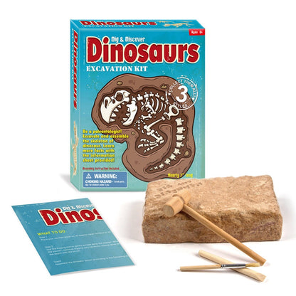 DIY archaeological excavation Jurassic animal model skeleton simulation dinosaur toy puzzle assembly