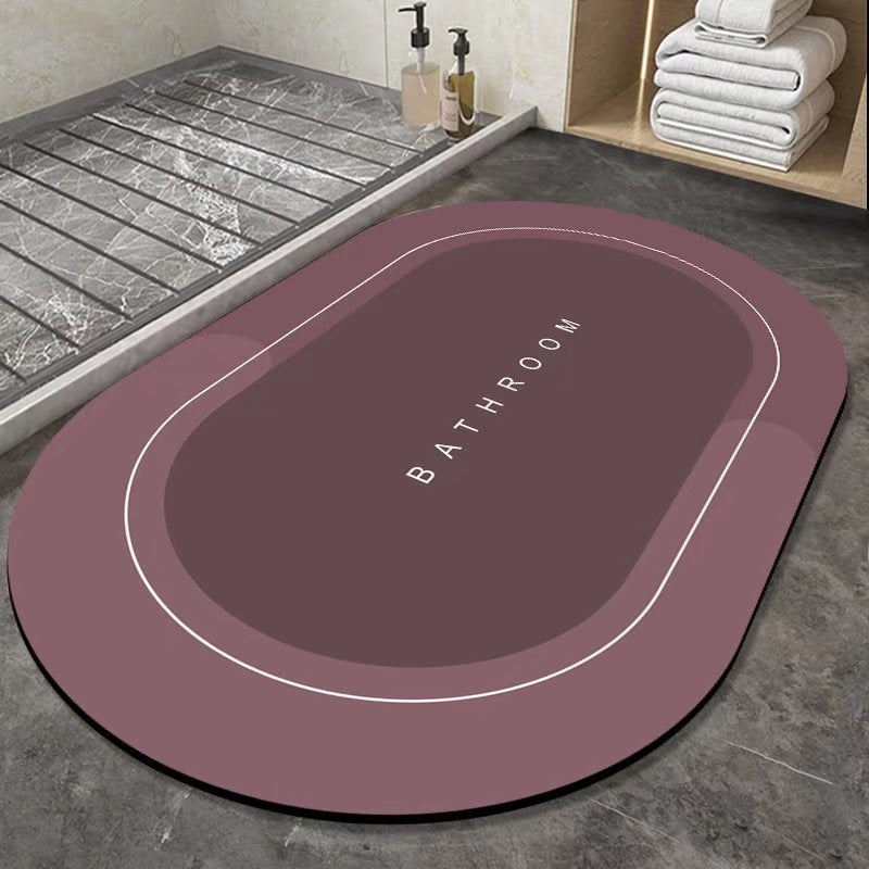 Floor mat thermoplastic rubber material TPR floor mat bathroom door mat bathroom non-slip quick-drying water-absorbing mat