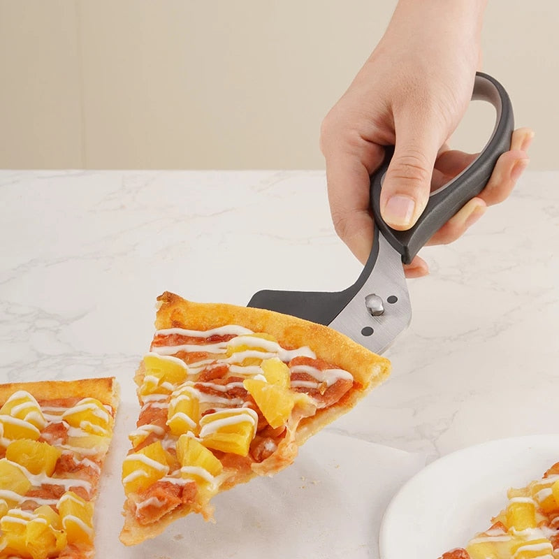 Stainless steel pizza scissors