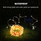 LED Copper Wire Solar Fairy Lights (8 Modes/Warm White)