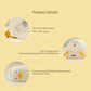 LED Lying Flat Duck Silicone Night Light USB Charging Bedside with Sleep Night Light Pat Dimming Atmosphere Table Lamp